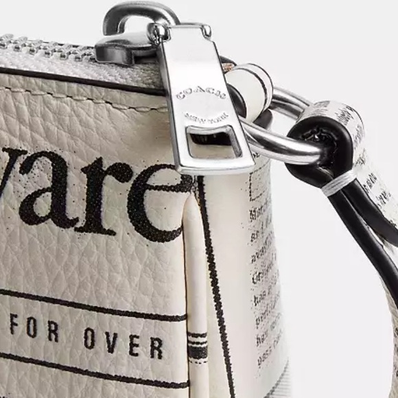 COACH Nolita 19 With Newspaper Print Shoulder Bag - Picture 8 of 8